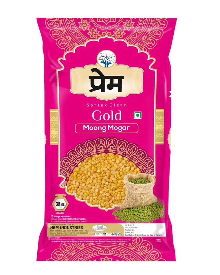 Prem Gold Moong Mogar pack